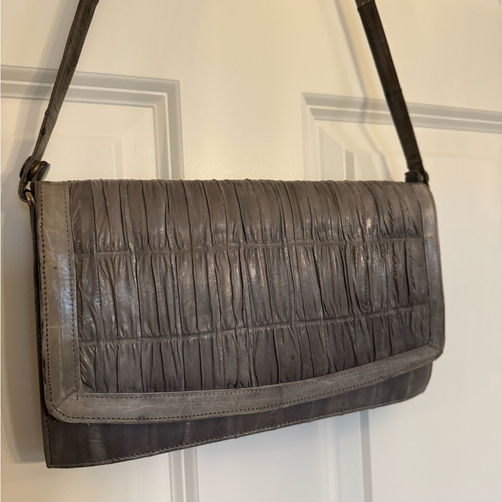 Vintage Eel Skin Clutch
